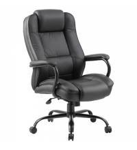 Кресло офисное  PREMIUM "Heavy Duty HD-002", усиленное, НАГРУЗКА до 200 кг, экокожа