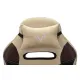 Кресло игровое геймерское Бюрократ VIKING 6 KNIGHT BR FABRIC коричневый крестовина металл. Фото товара с разных ракурсов.