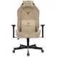 Кресло игровое Knight N1 Fabric бежевый Light-21 с подголов. крестов. металл. Фото товара с разных ракурсов.